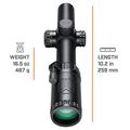 AR Optics&reg; 1-8x24 Illuminated Riflescope